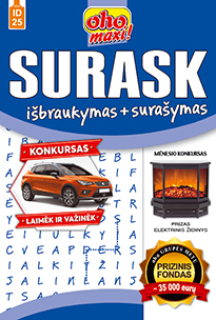 Oho MAXI surask, išbraukymas + surašymas