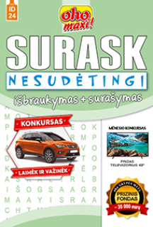 Oho MAXI surask, nesudėtingi išbraukymas + surašymas