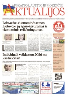 Apskaitos, audito ir mokesčių aktualijos (elektroninė versija)