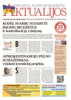 Apskaitos, audito ir mokesčių aktualijos (elektroninė versija)