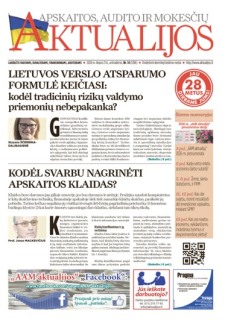 Apskaitos, audito ir mokesčių aktualijos (elektroninė versija)