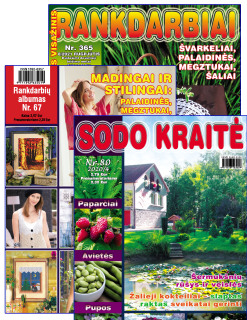 Rankdarbiai plius Visažinis su Rankdarbių albumu ir Sodo Kraitė