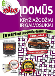 Oho 10 min įdomūs kryžiažodžiai ir galvosūkiai