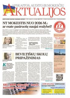 Apskaitos, audito ir mokesčių aktualijos