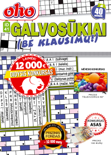 ID41. Oho galvosūkiai (be klausimų)