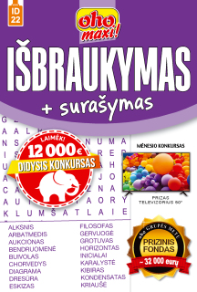 ID22. Oho Maxi! Išbraukymas + surašymas