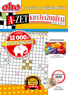 ID47. Oho A-ZET kryžiažodžiai