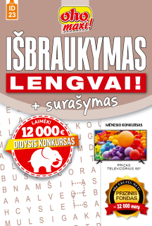 ID23. Oho MAXI išbraukymas lengvai + surašymas